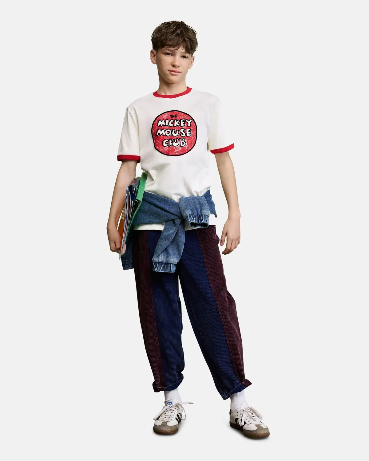Детская футболка для мальчиков хлопковая Mickey Desigual, Blanco — фото 2