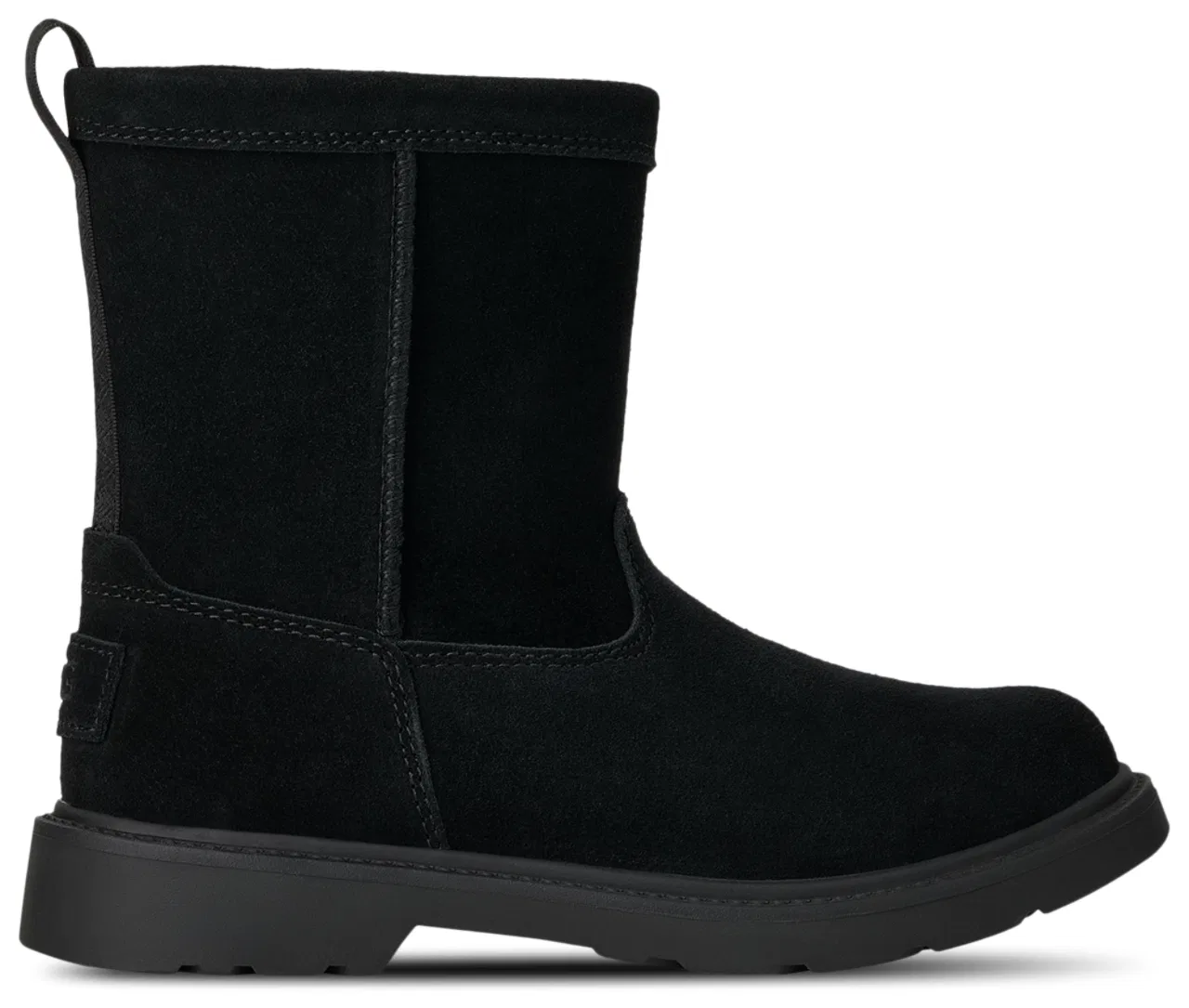 Детские ботинки для девочек с водонепроницаемым замшевым верхом Peyton UGG, Black