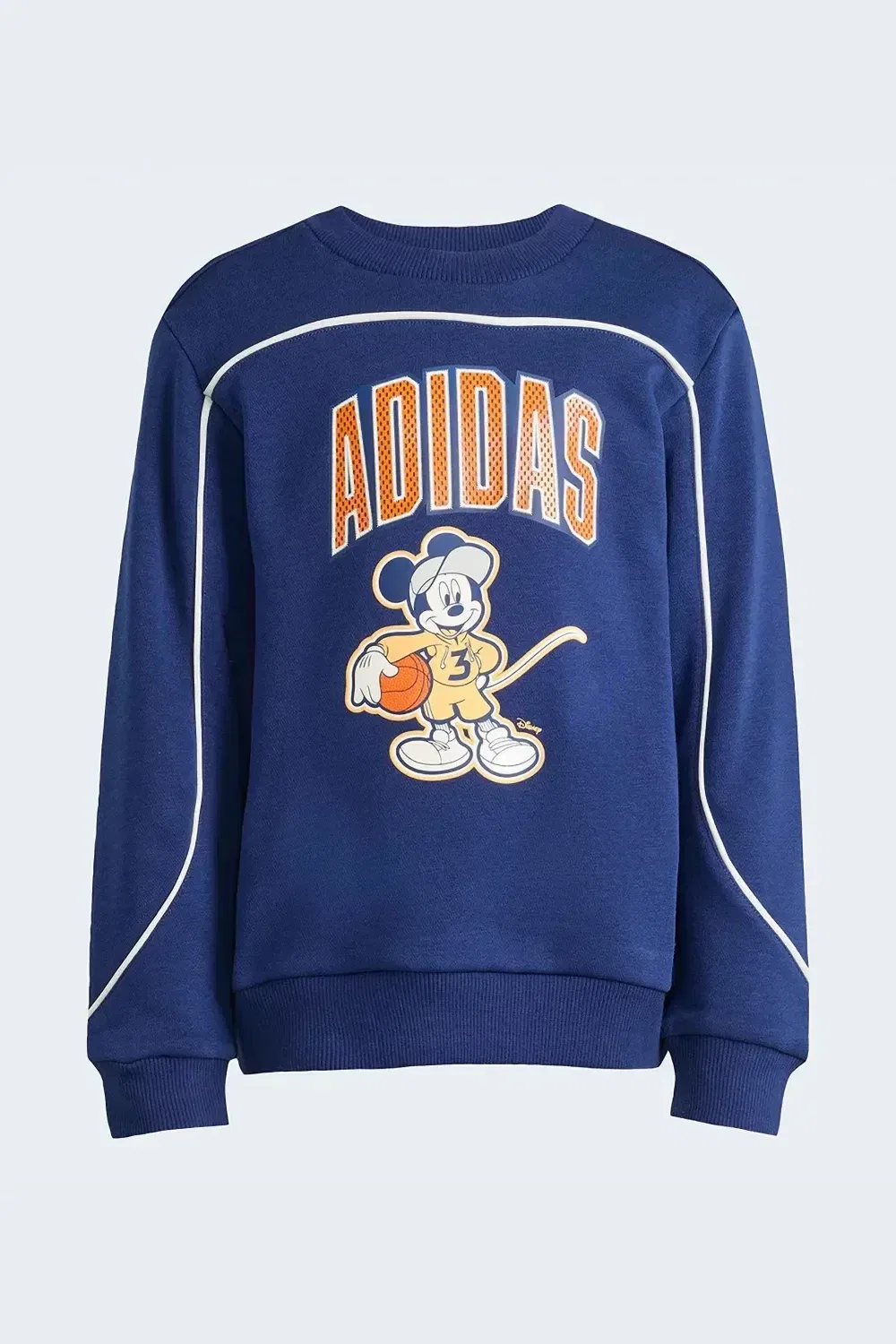 Спортивный костюм Disney с Микки Маусом Adidas Kids, синий — фото 2