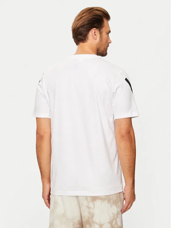 Футболка regular fit Adidas, белый — фото 3