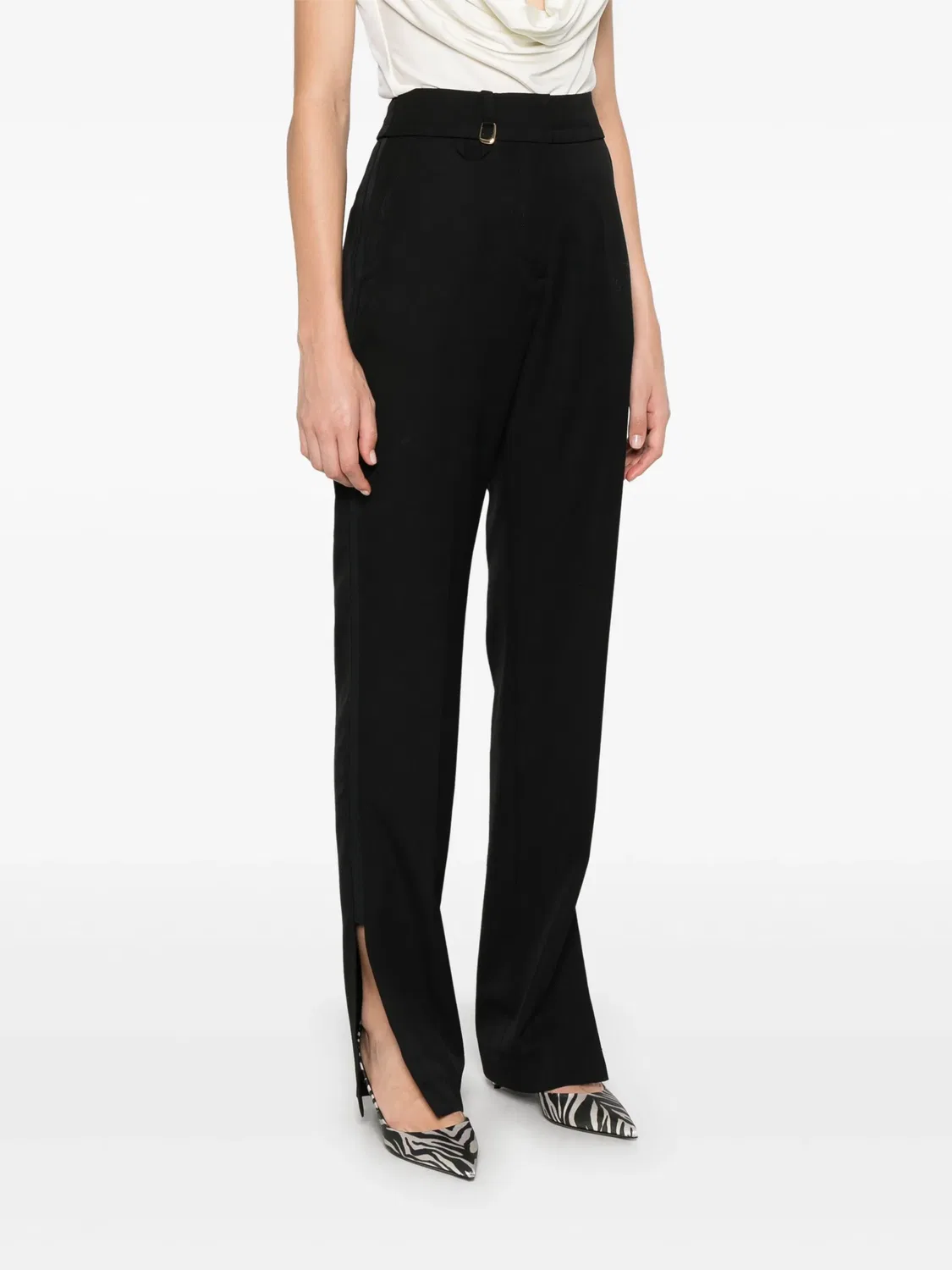 Брюки Le Pantalon Tibau Jacquemus, черный — фото 3