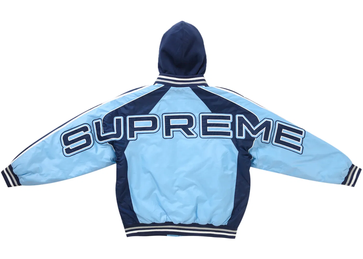 Мужская куртка с капюшоном Supreme, Синий