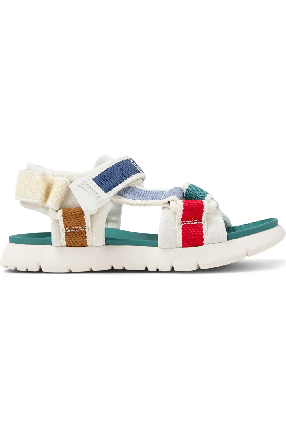 Сандалии детские Camper Oruga, рыбацкие, легкие, Red Multi — фото 3