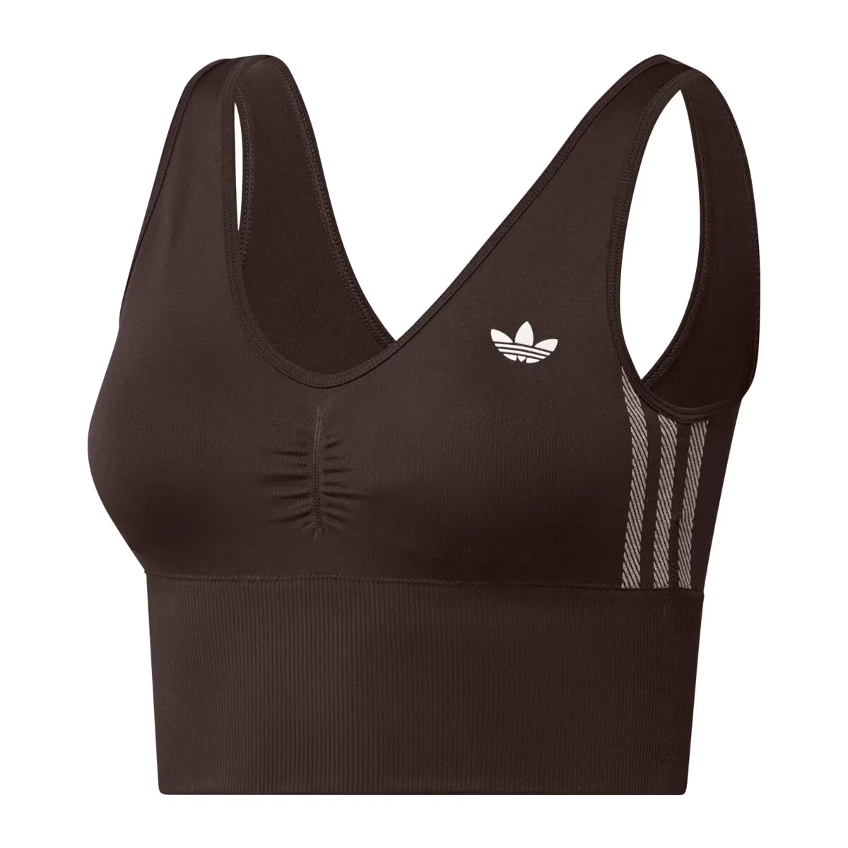 Женская футболка, Trefoil Essentials Originals, adidas, коричневый