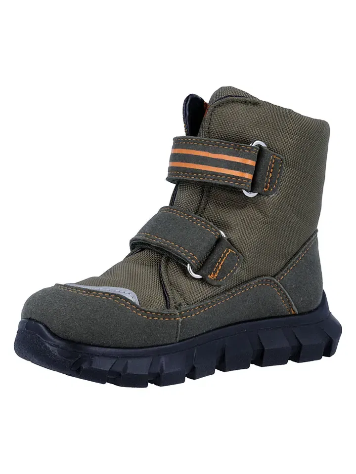 Ботинки зимние Snow Mini Richter Shoes, хаки — фото 3