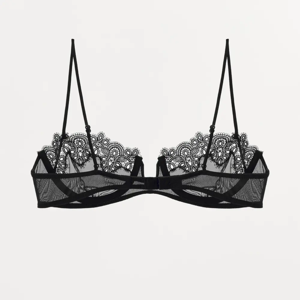 

Бюстгальтер Zara Mesh Lace Underwired, черный
