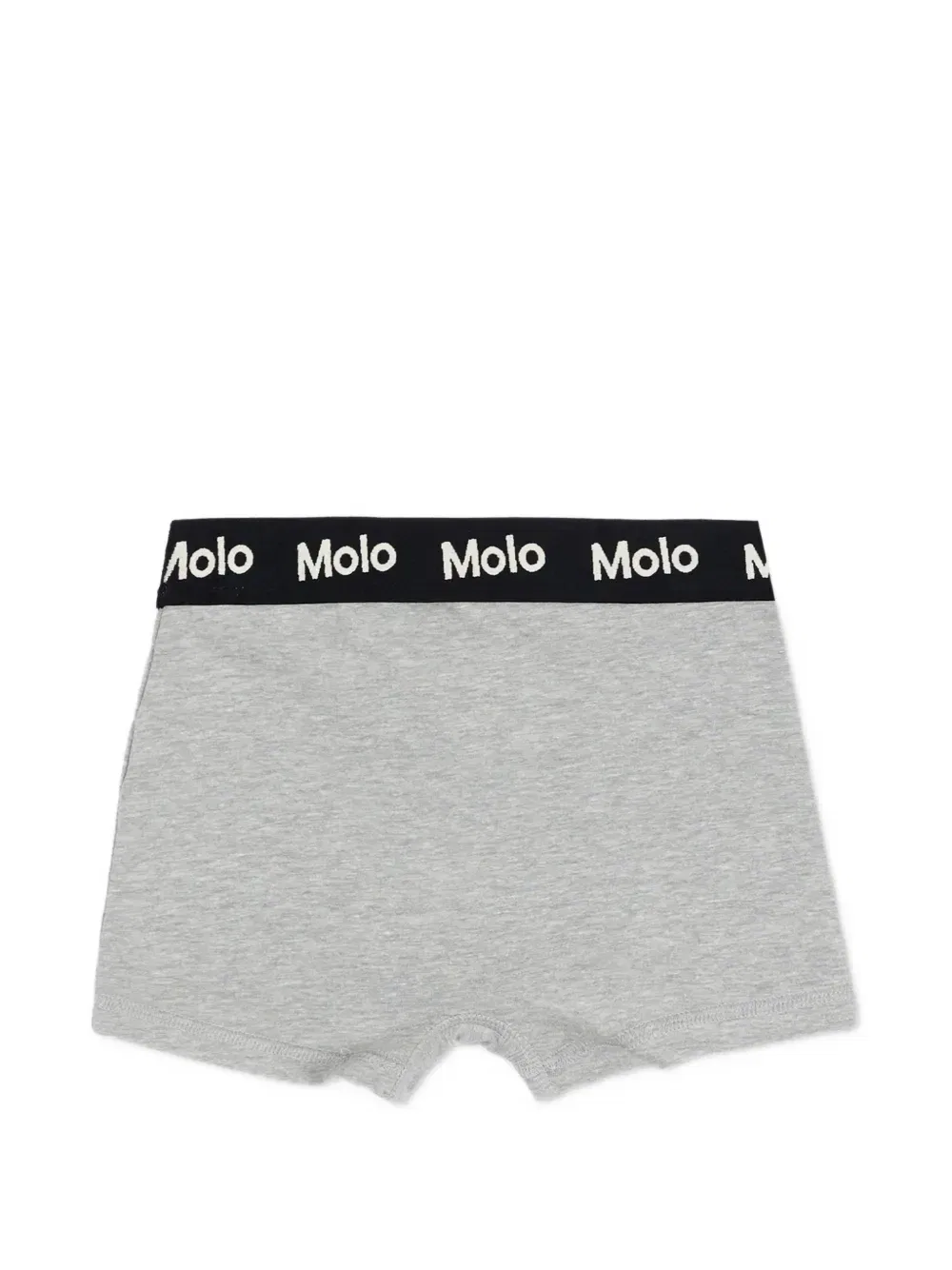 Боксеры с принтом футбол и логотипом на поясе Molo, белый — фото 2