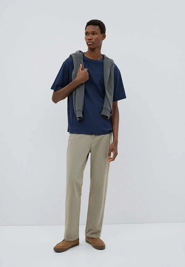 Подростковая - базовая футболка Mango Kids, Dark Blue
