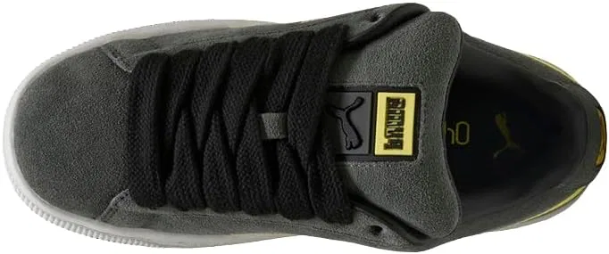 Детские кроссовки для мальчиков на шнуровке Suede Xl PUMA, Grey — фото 4