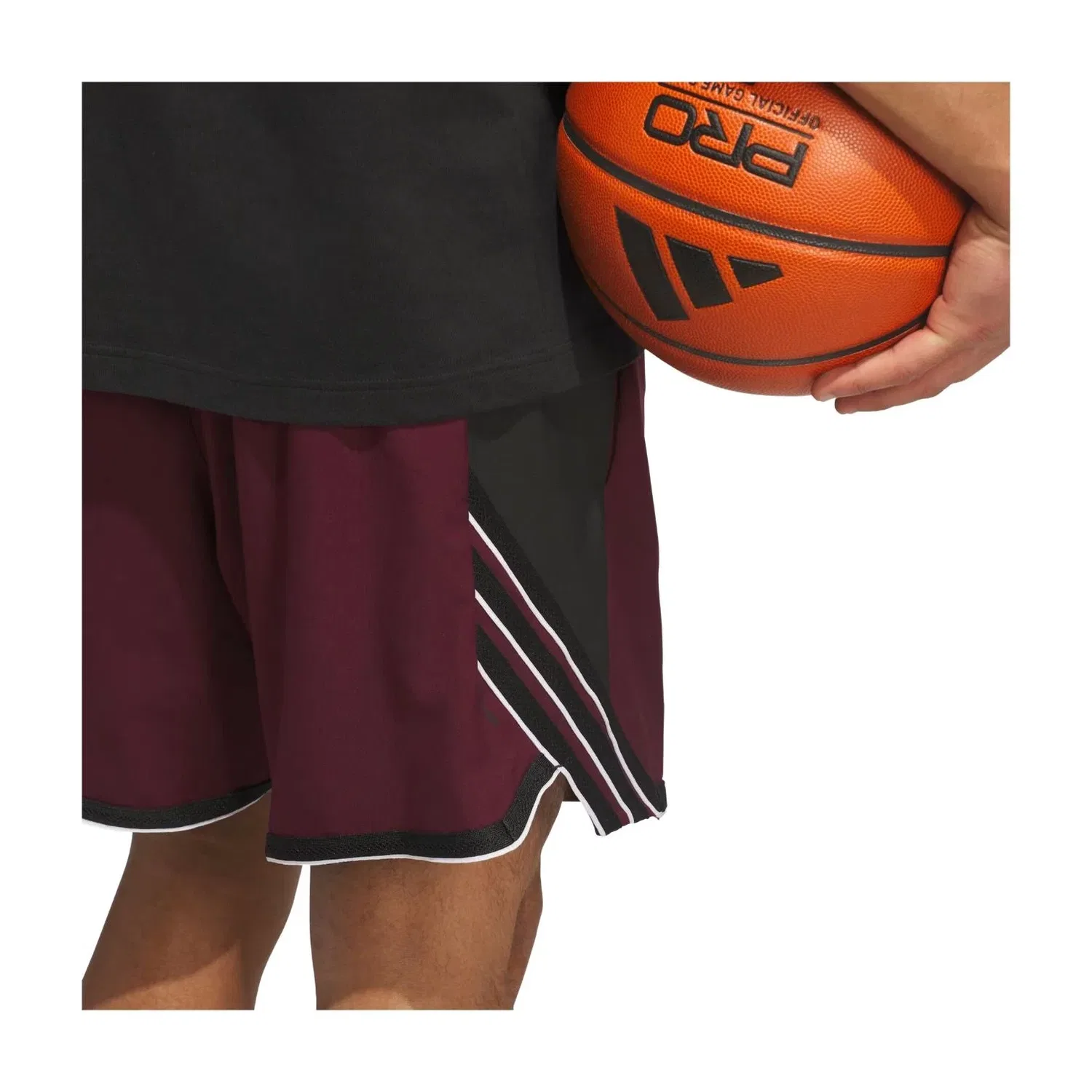 Мужские шорты с длиной до колена Adidas Crazy Lite Shorts, красный — фото 3