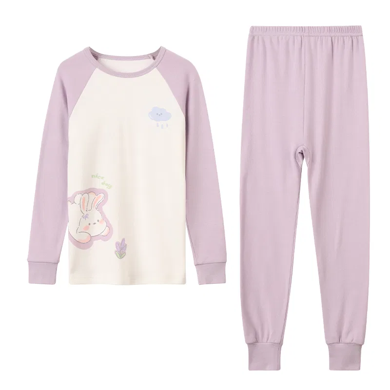 Детский комплект нижнего белья Red Bean, Light Cloud White + Ying Ying Pink — фото 3
