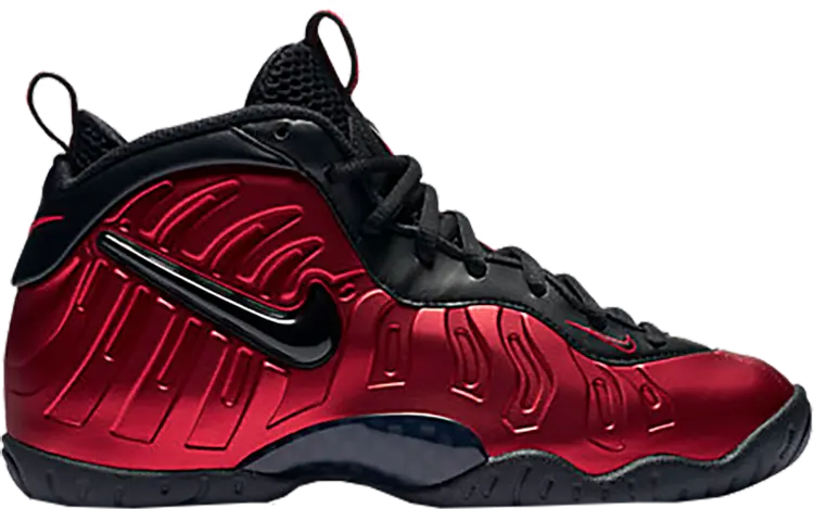 

Кроссовки Nike Little Posite Pro GS 'University Red', красный