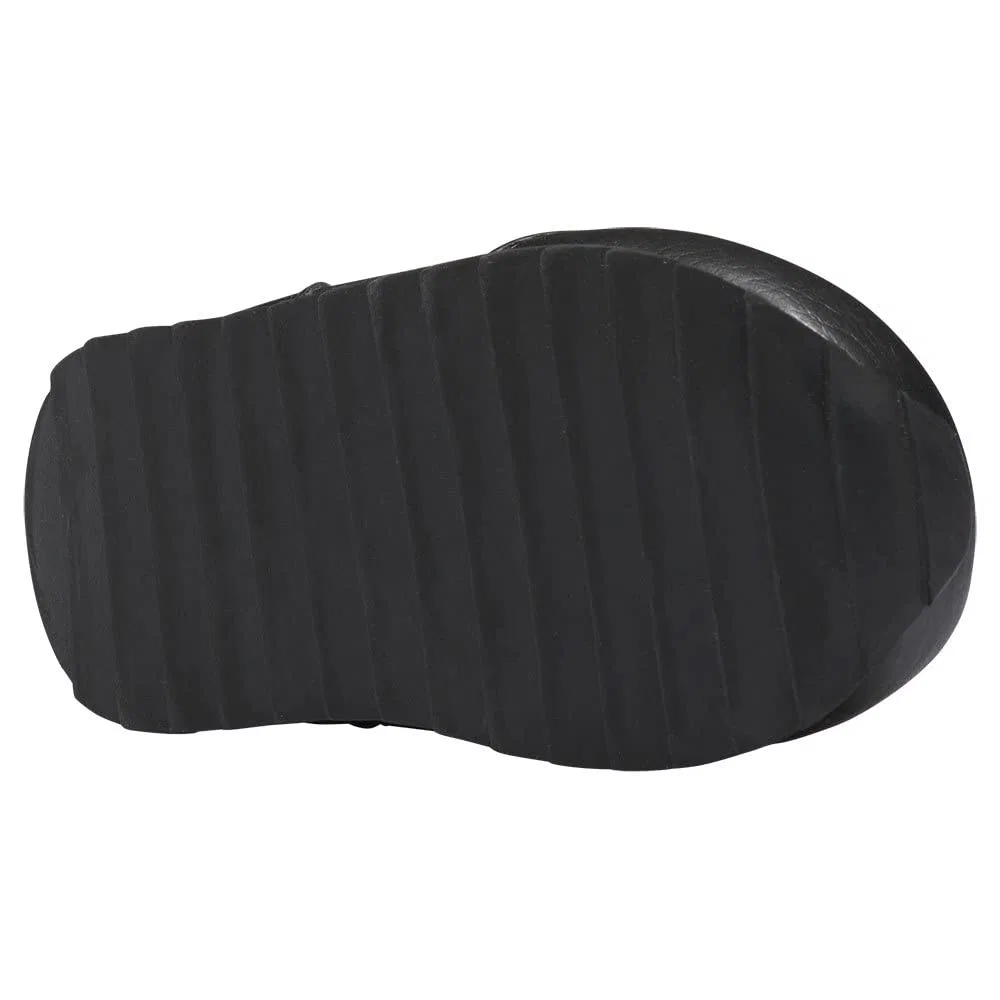 Детские кроссовки для мальчиков с закрытым носком Royal Cl Jog 3.0 1v Reebok, Core Black Vector Blue Solar Lime — фото 3