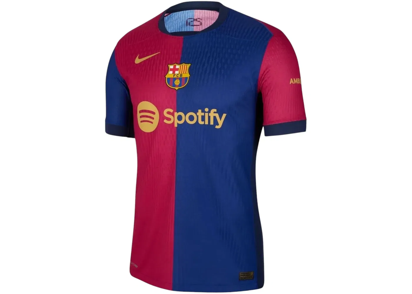 Мужская футбольная джерси с длинным рукавом Jersey Nike, Deep Royal Blue/Noble Red/Midnight Navy/Club Gold