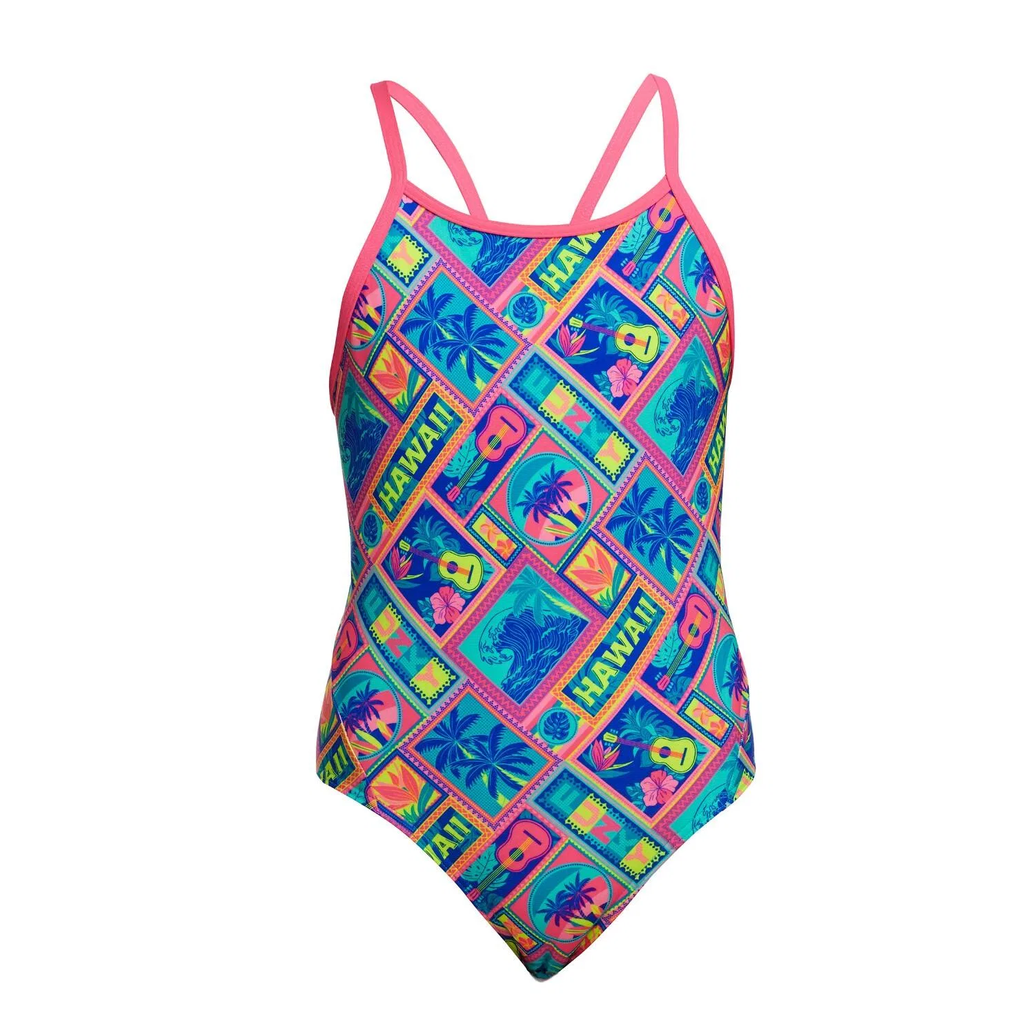 Детский хлопковый купальник Coco Canel Funkita, Bunt