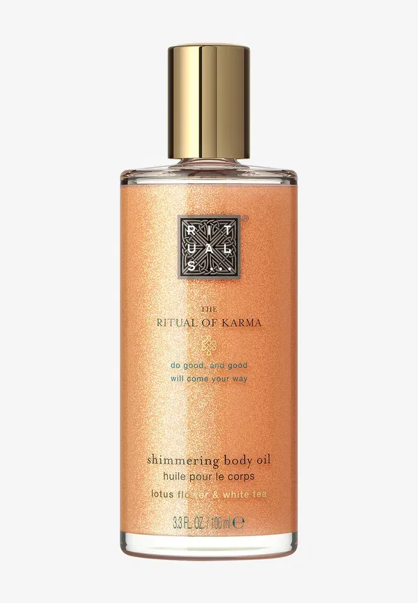 Масло для тела с мерцанием Lotus & White Tea Rituals, 100 мл