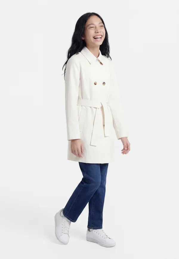 Пальто с поясом Trenchcoat Max&Co., Snow white, белый