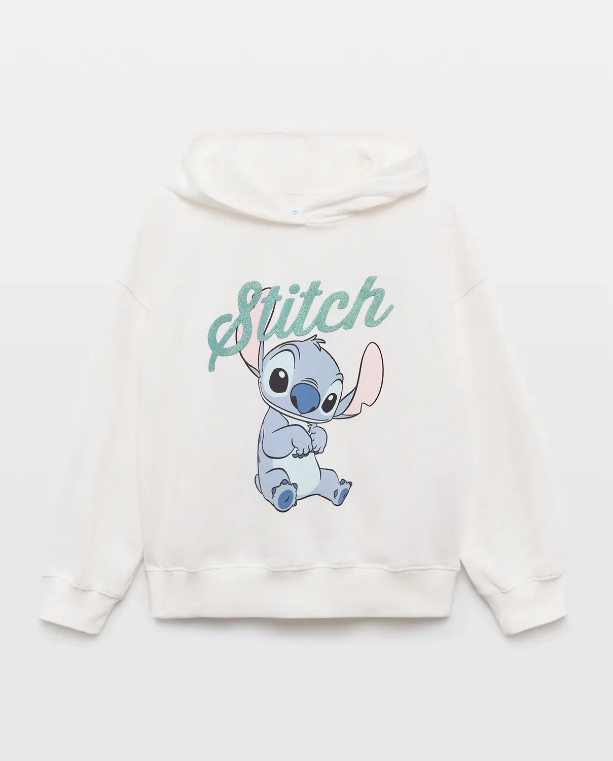 Детская худи для девочек с принтом LILO&STITCH Kids El Corte Inglés, Белый — фото 4