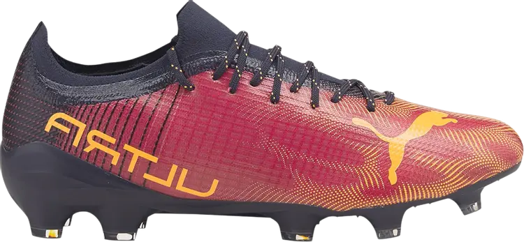 

Бутсы Puma Ultra 2.4 FG AG Festival Fuchsia, красный