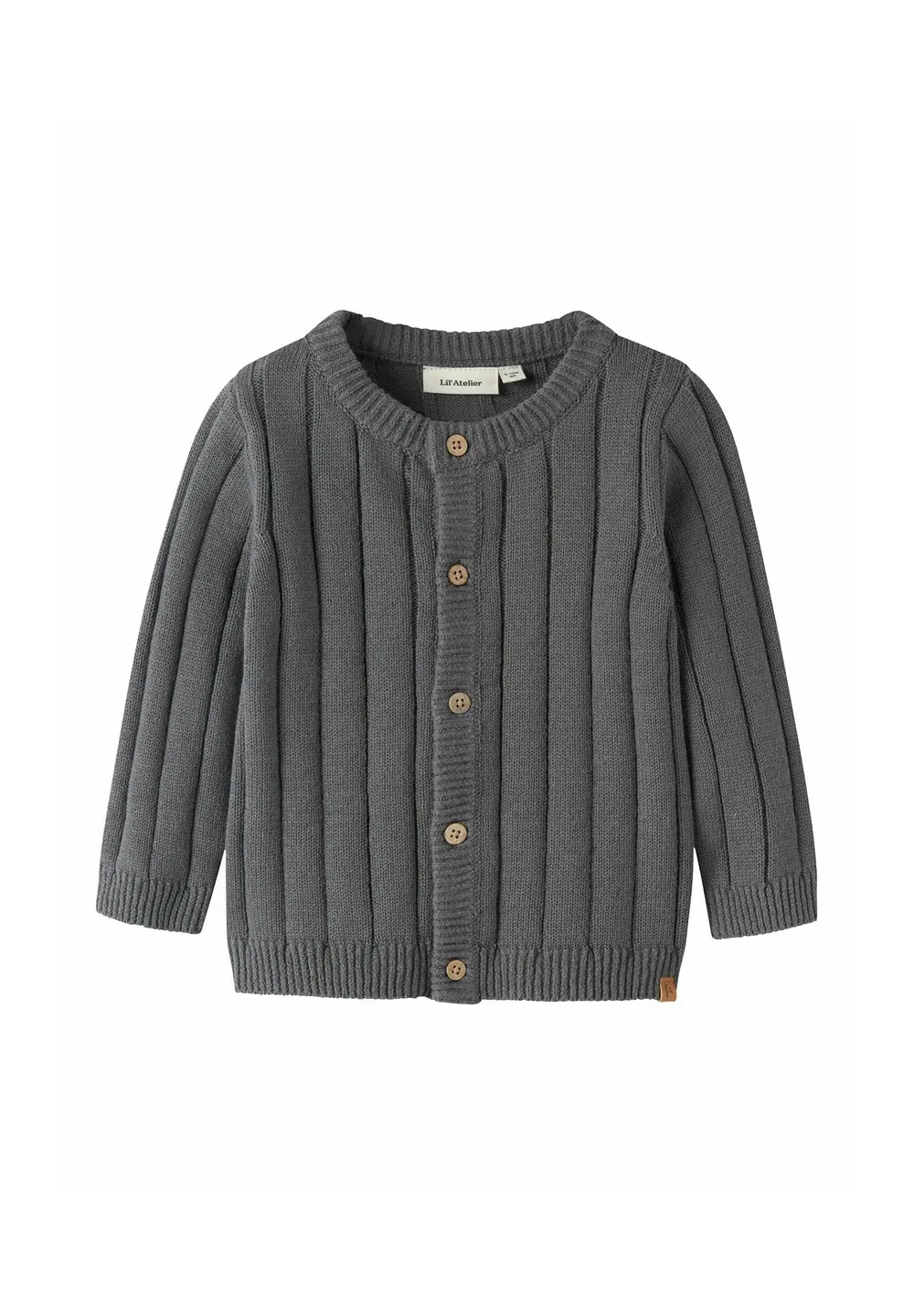 Вязаный кардиган - кардиган Lil' Atelier, Poppy Seed