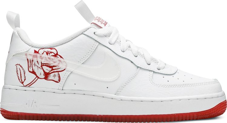 

Кроссовки Nike Air Force 1 Low GS 'Thank You Plastic Bag', белый