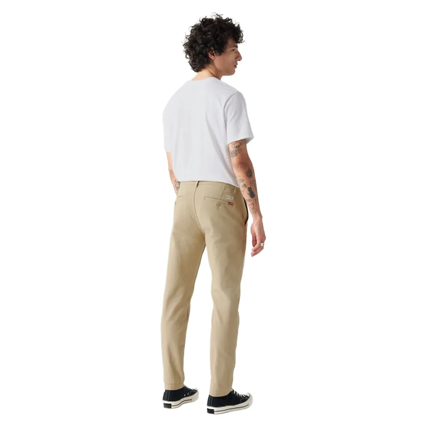 Мужские прямые джинсы классические Levi's, Beige — фото 4