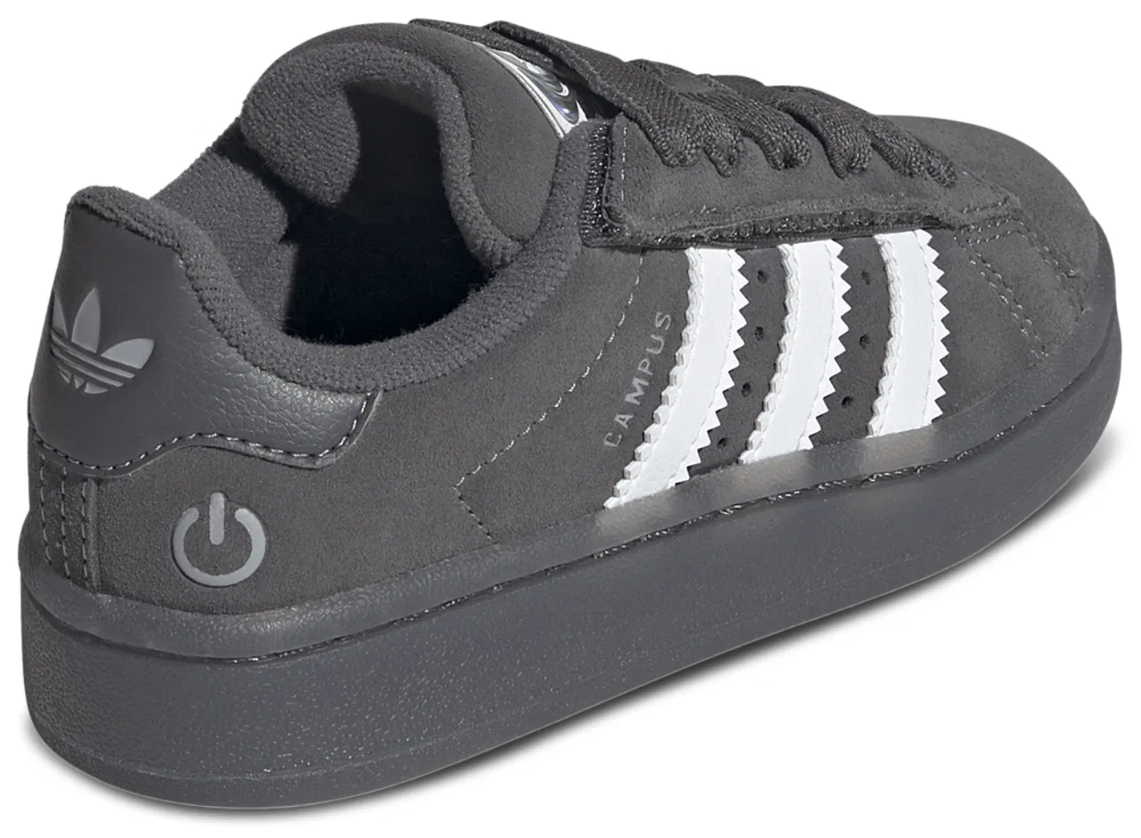 Кеды для мальчиков Campus 00s LED Lights Adidas, цвет Grey/White/Grey — фото 3