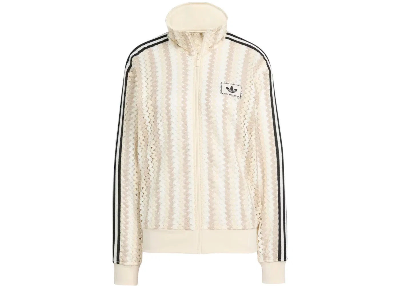 Женская футболка с длинным рукавом Firebird Track Top Adidas, Wonder White