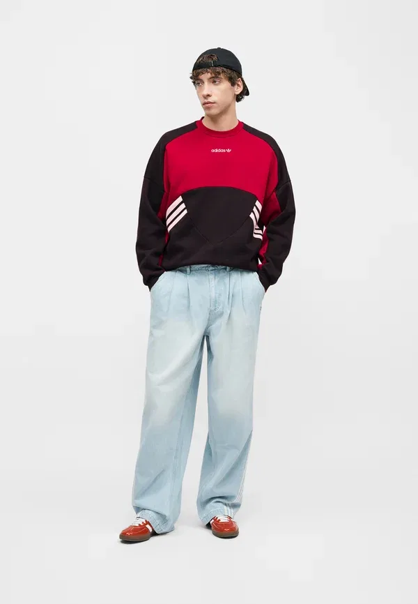 Толстовка Adidas Originals, черный/красный — фото 3