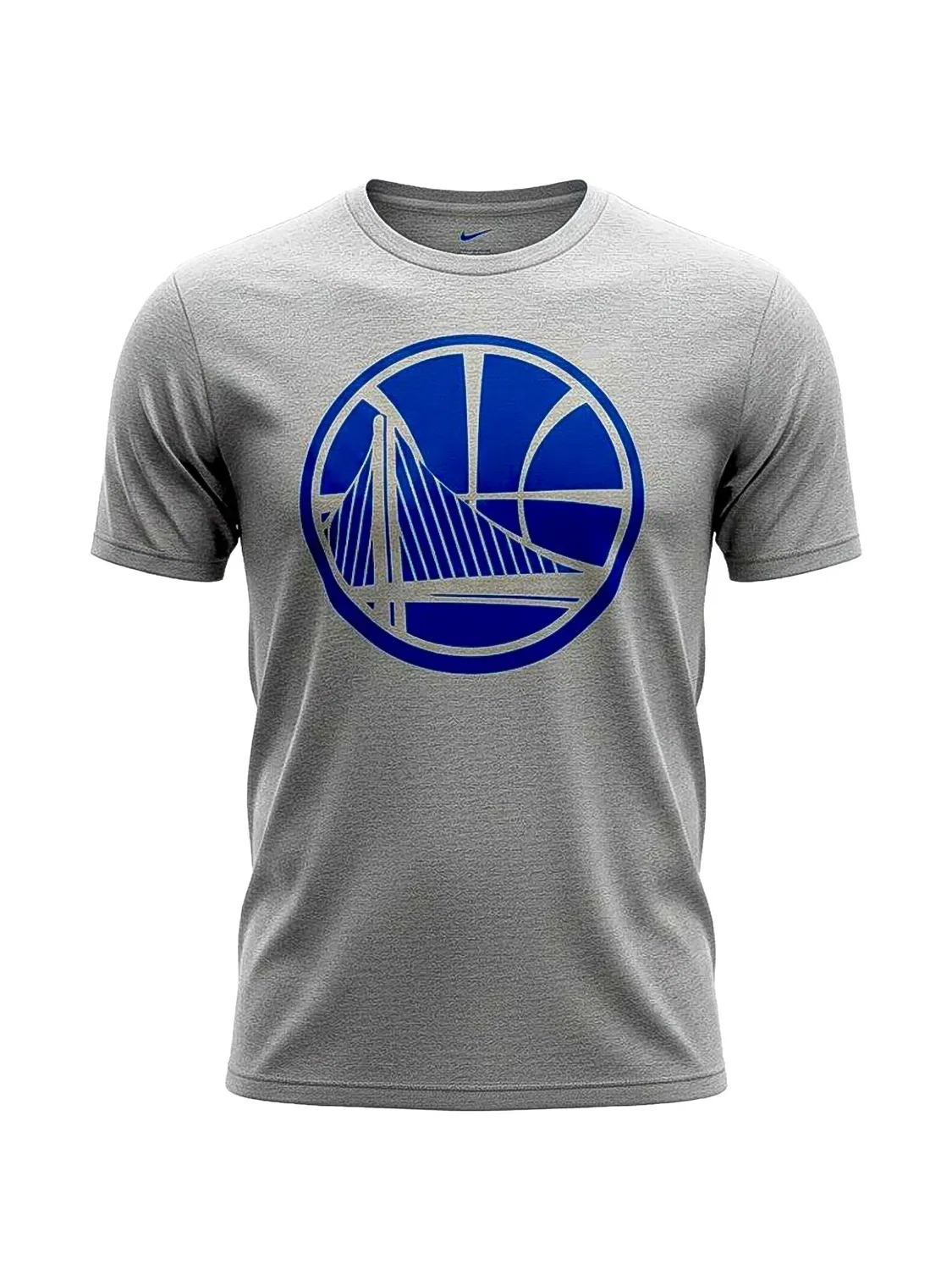 Футболка NBA GSW Triblend SS Nike, серый