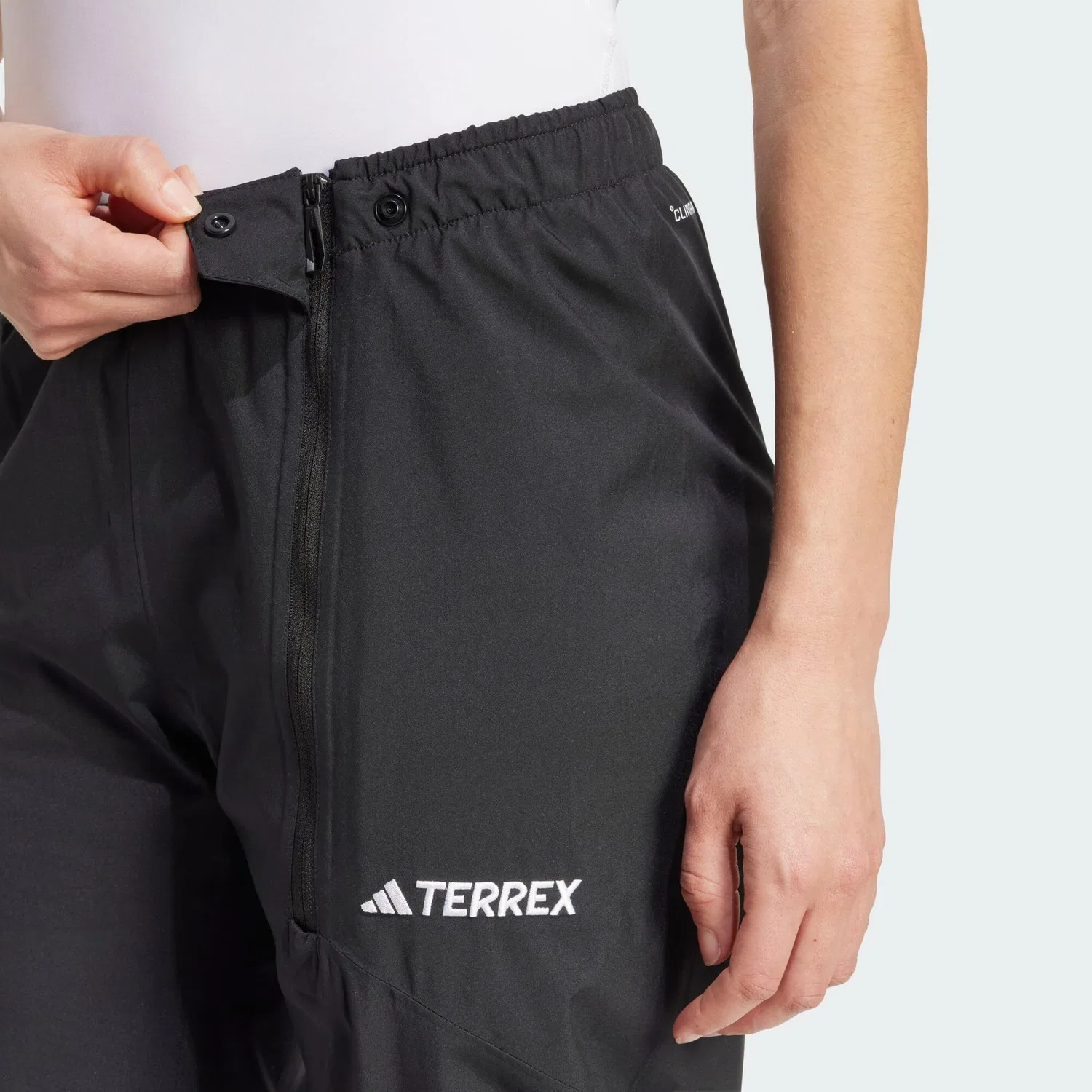 Мужские водонепроницаемые брюки Terrex Multi Climaproof Two-Layer Adidas, Schwarz — фото 4