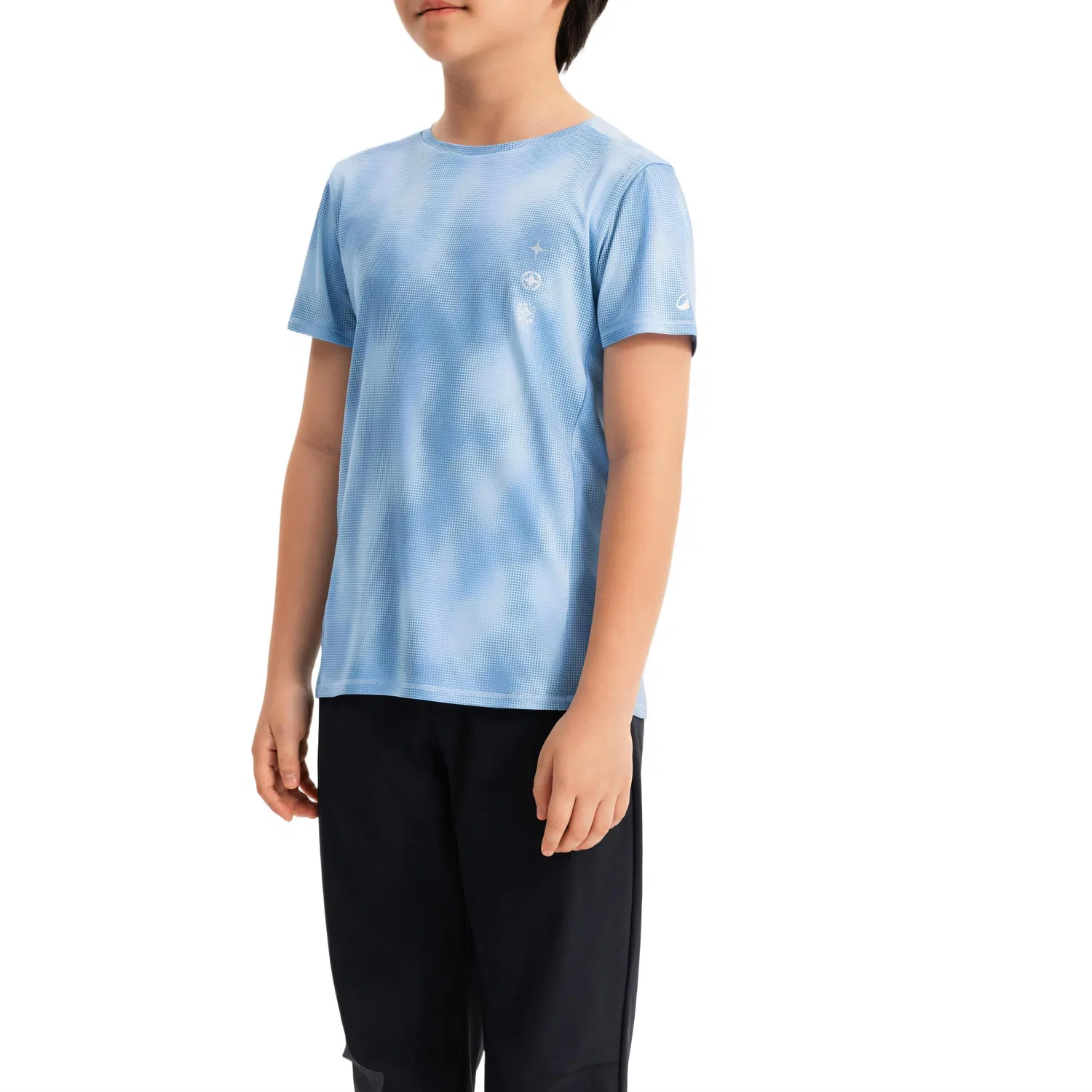 Детская футболка с круглым вырезом DECATHLON, Blue — фото 4