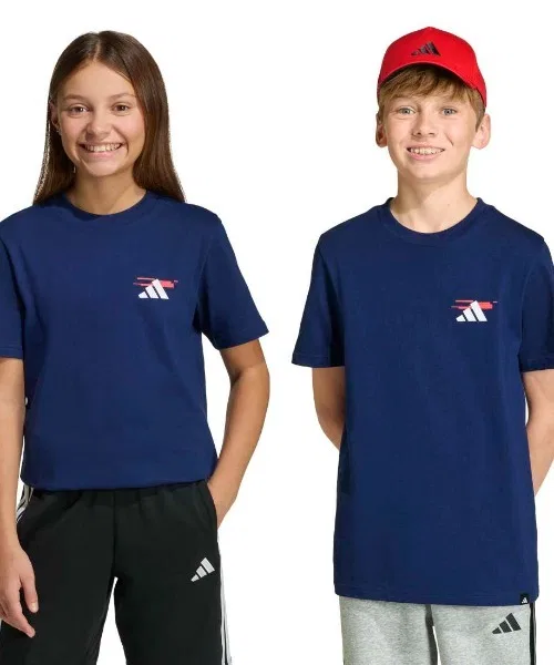 Детская футболка с принтом Gaming Graphic Junior Adidas, Black — фото 2