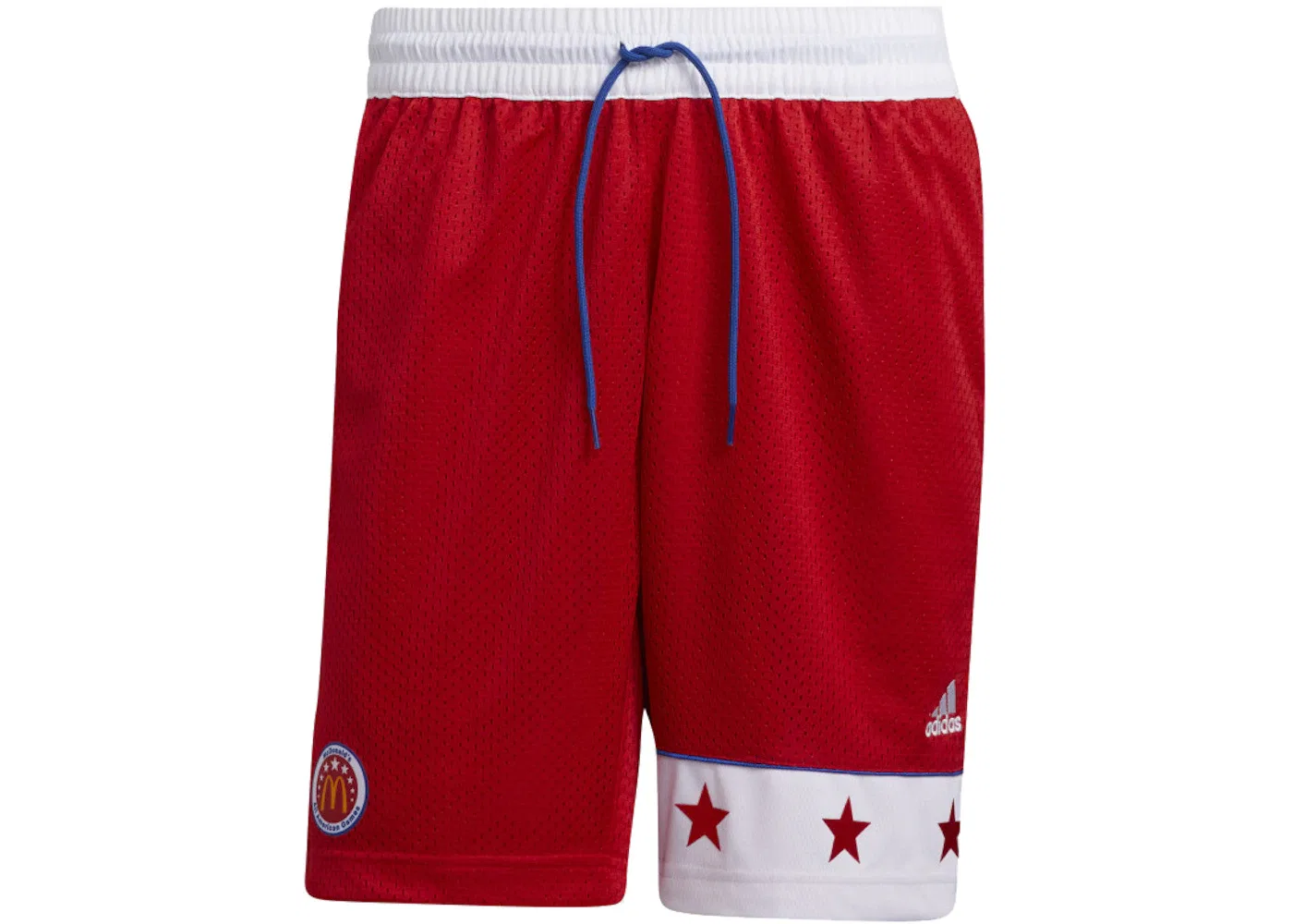 Мужские шорты с принтом Eric Emanuel Adidas, Red