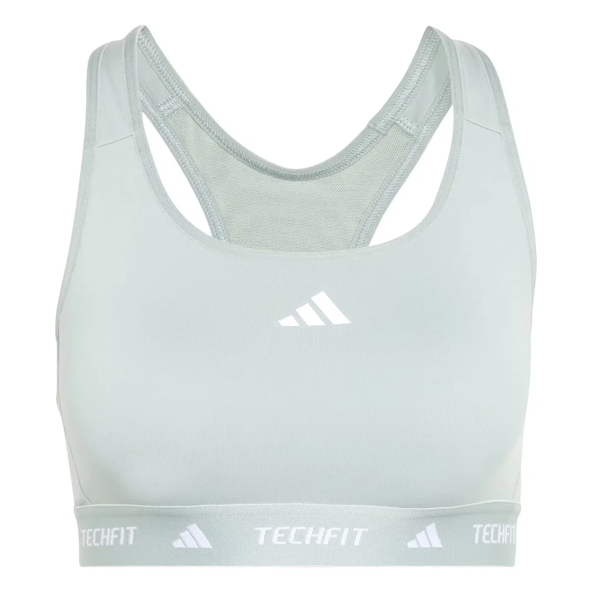 Женский топ, Techfit, adidas, зеленый — фото 2