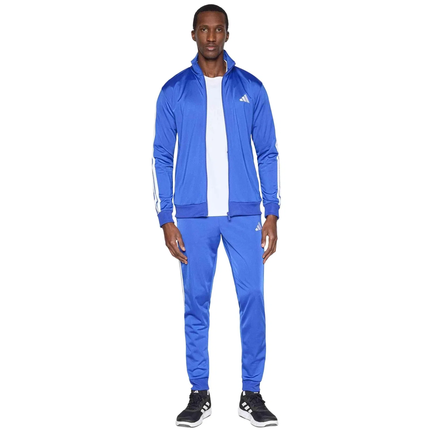 Мужской спортивный костюм 3S Tricot TT Track Suit Adidas, Konigsblau — фото 3