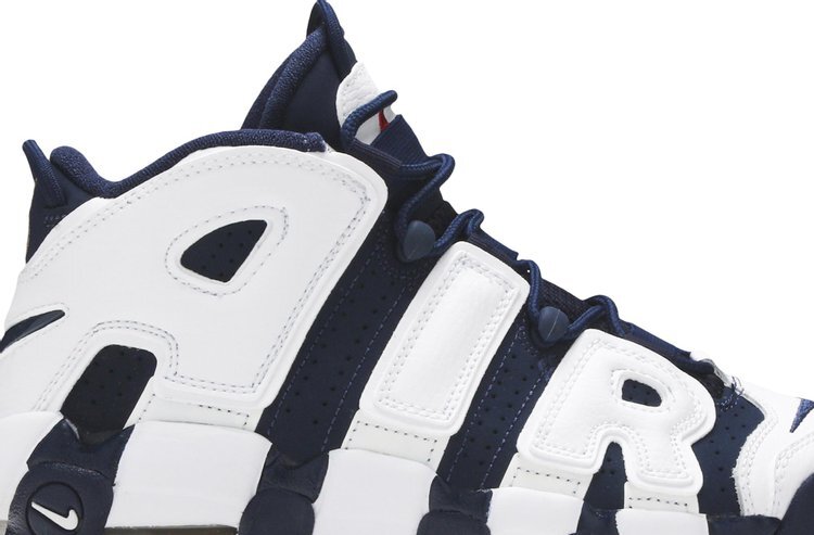 Кроссовки Nike Air More Uptempo GS 'Olympics' 2020, синий — фото 3