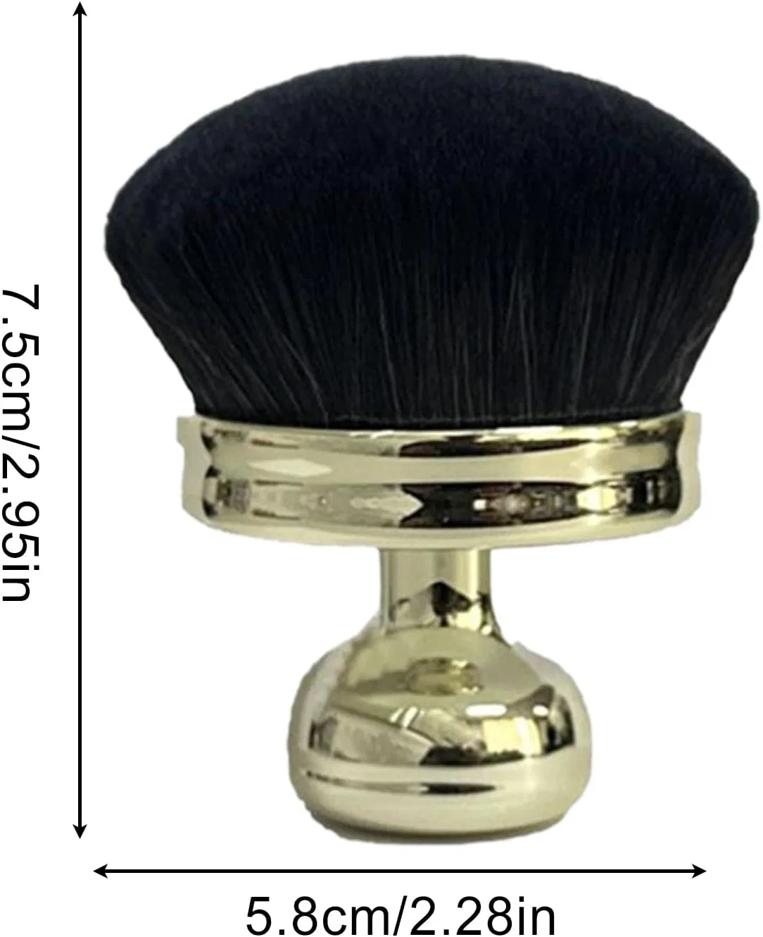 Кисть для автозагара Body Bronzer Brush, золотой — фото 2