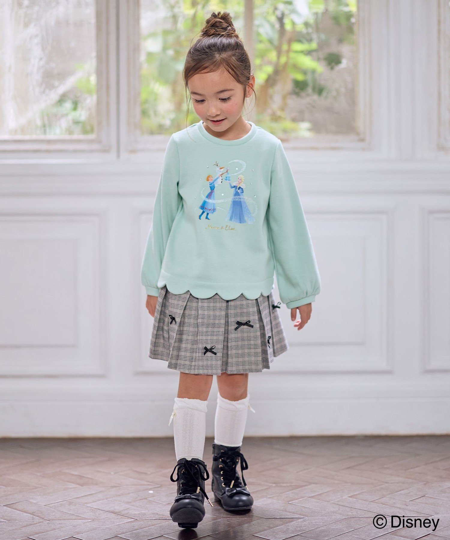 Толстовка с ворсистой подкладкой ANY KIDS, Mint [062] — фото 2