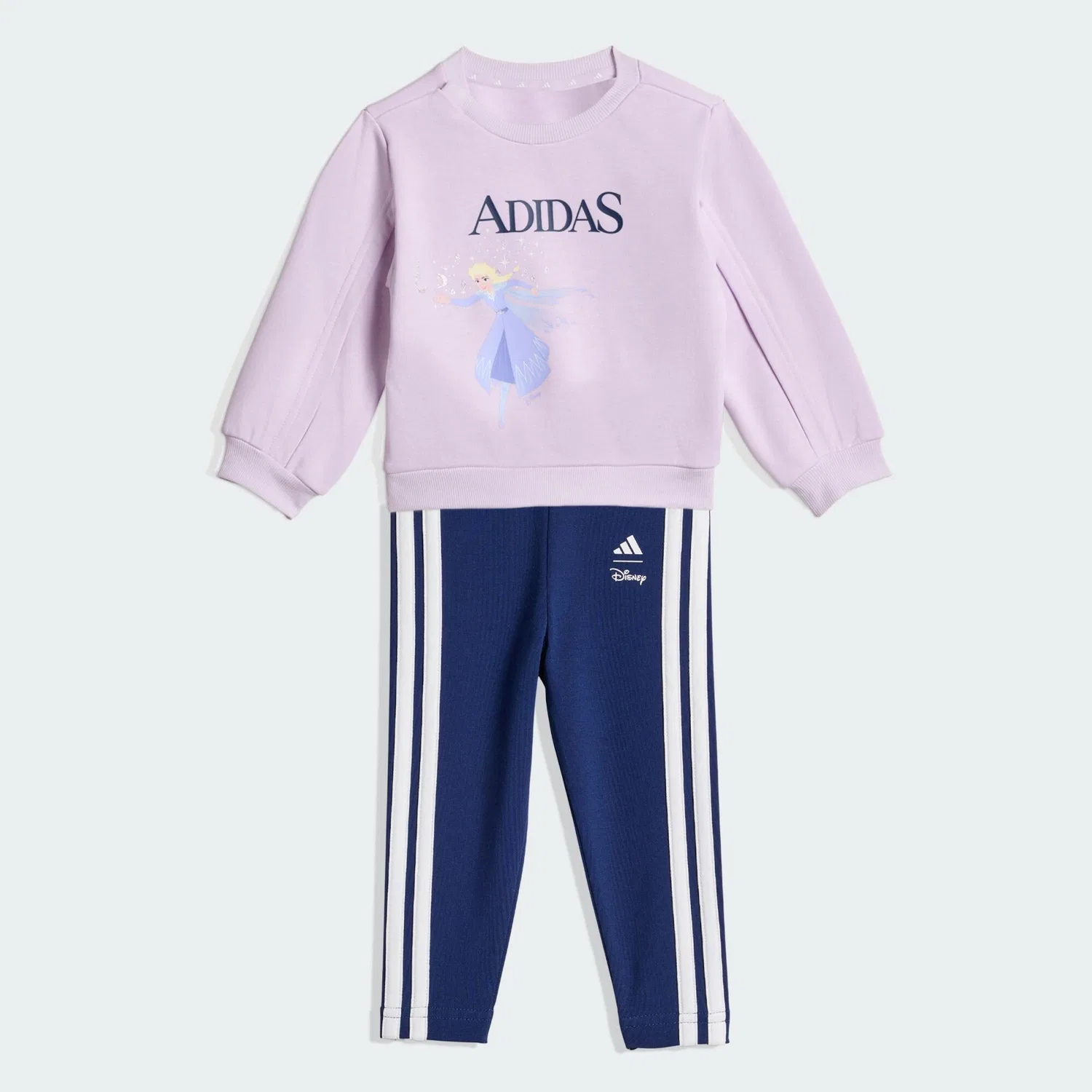 Детский спортивный костюм с принтом Die Eiskonigin Adidas, Helllila Blau