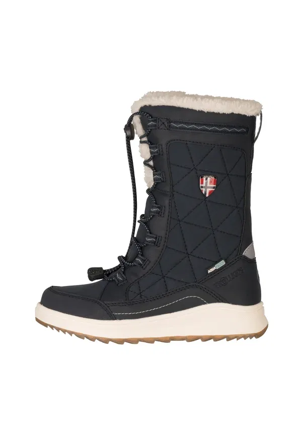 Сапоги водонепроницаемые Arendal pro Trollkids, Navy, Frosty Mint, темно-синий/мятный