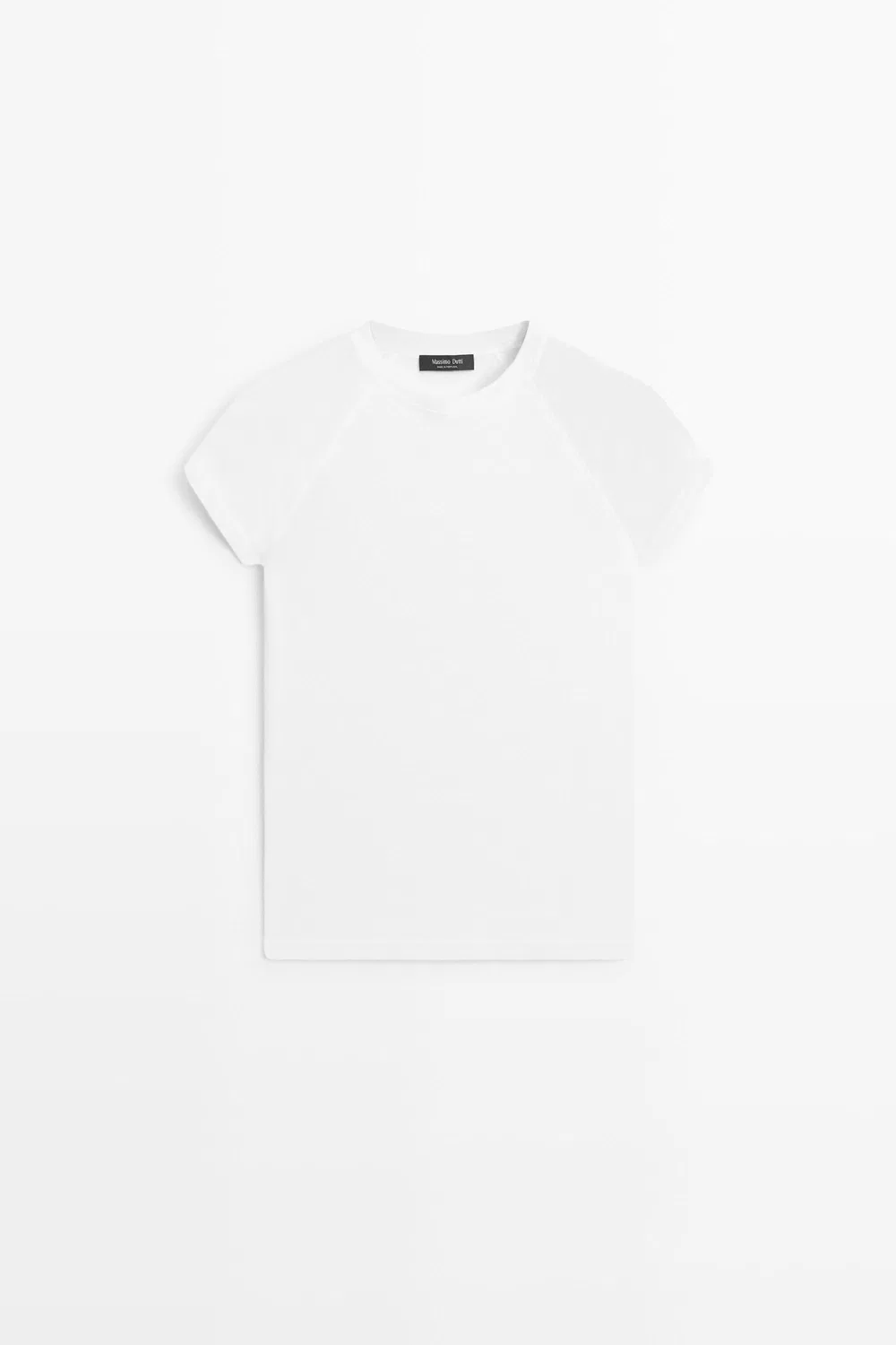 Футболка Massimo Dutt Short Sleeve Raglan, белый — фото 2