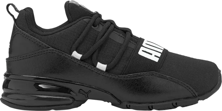 

Кроссовки Puma Cell Regulate Little Kid Black White, черный