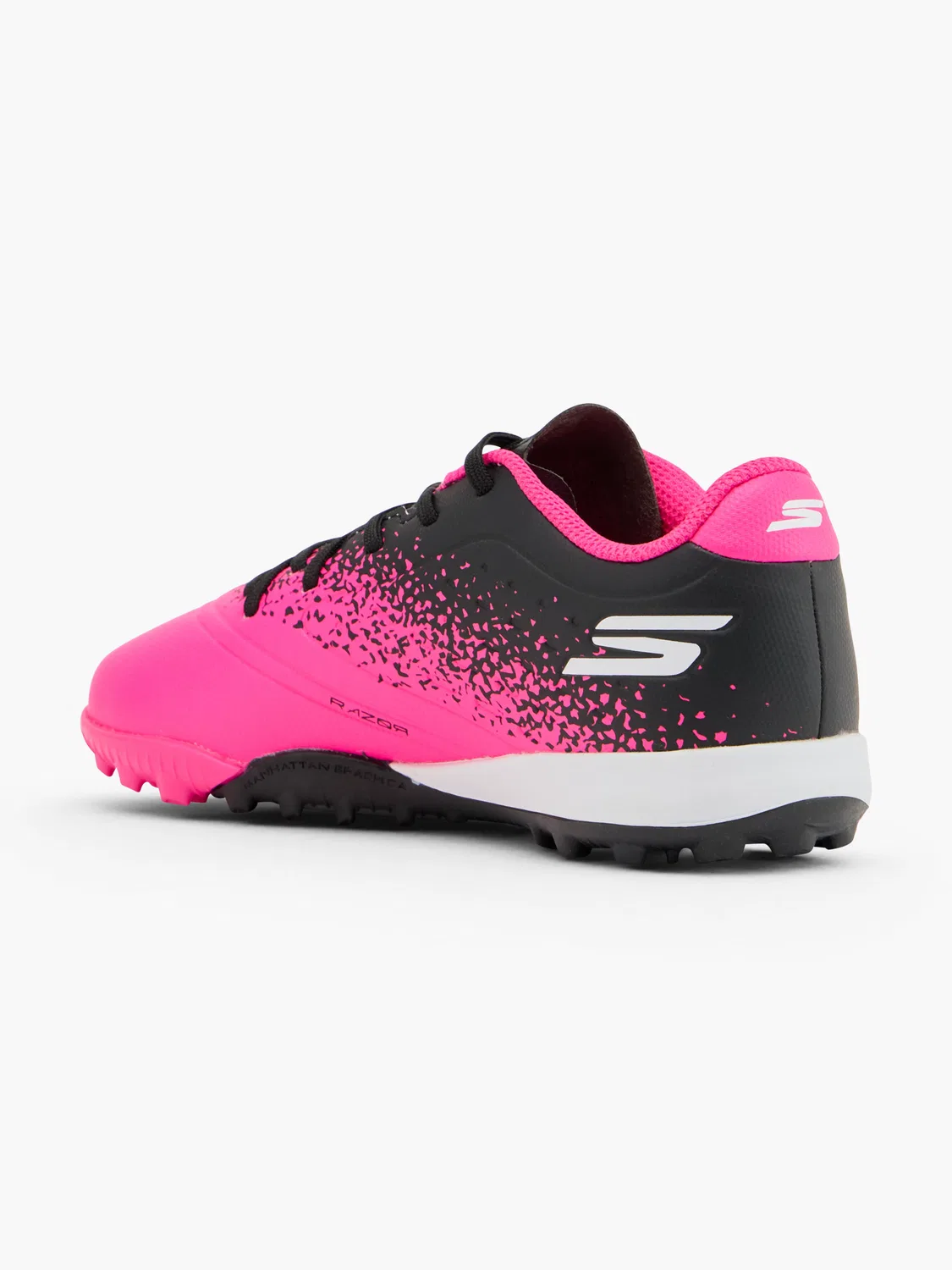 Детские футбольные бутсы с шипами Skechers RAZOR 1.5 JR YOUTH TF, розовый — фото 3