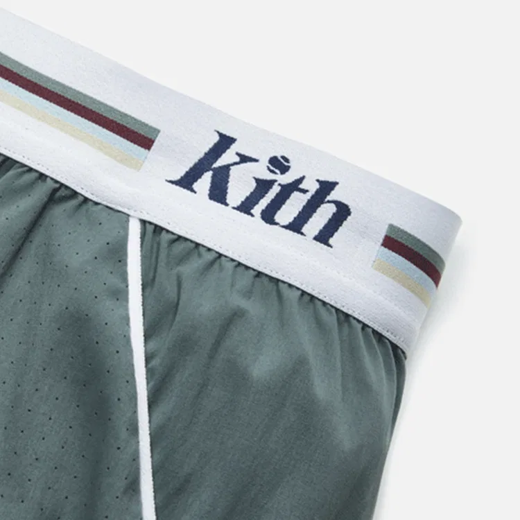 Детские шорты повседневные KITH X Wilson Casual Shorts Unisex, Light Green — фото 4