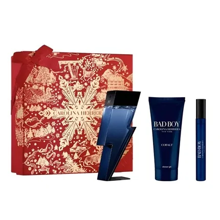 Парфюмерный набор Carolina Herrera Bad Boy Cobalt, 100 мл