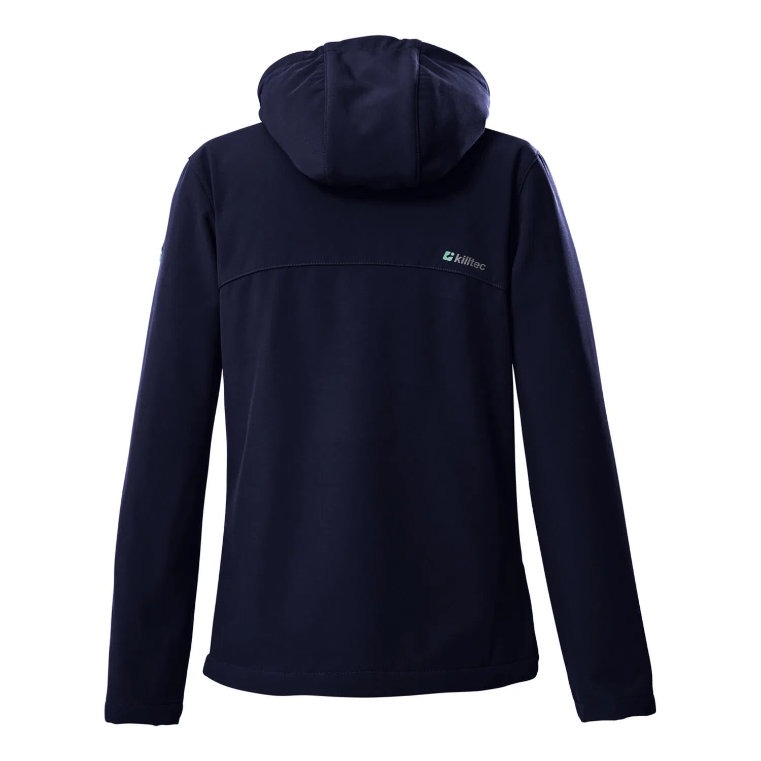 Детская ветрозащитная куртка Girls Softshelljacke Killtec, Mitternachtsindigo Tiefseeblau — фото 2