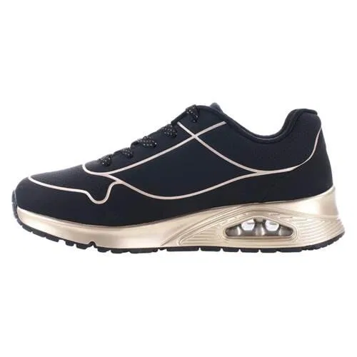Детские кроссовки с принтом Uno Gen1 Skechers, Schwarz — фото 2