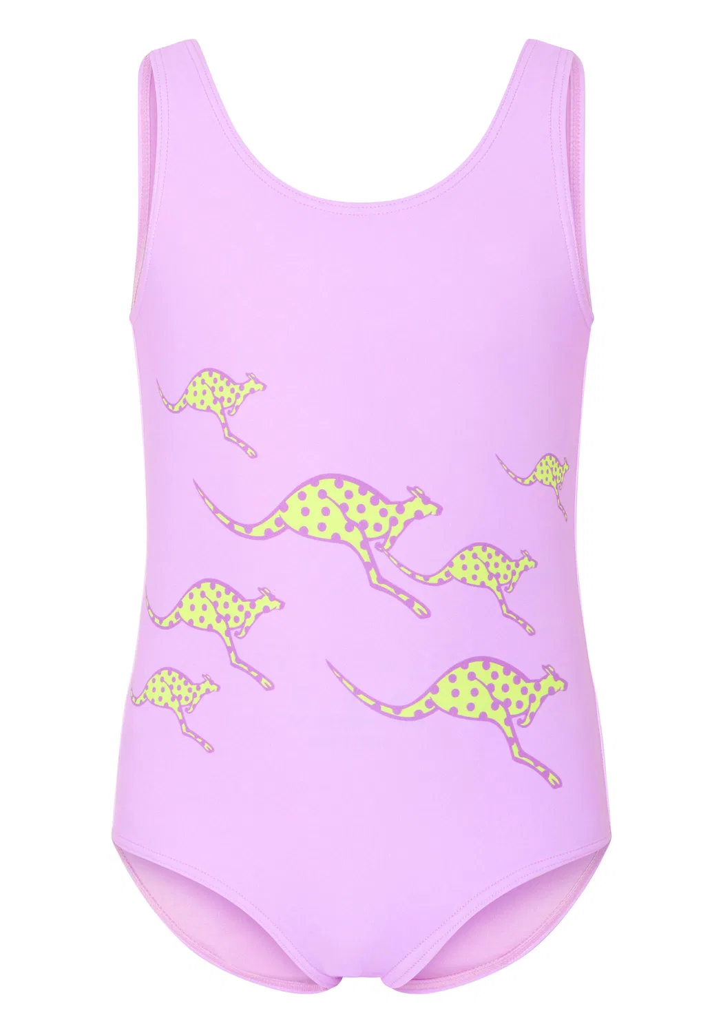 Детский купальник с принтом Kanguru-Print Chiemsee, Violet