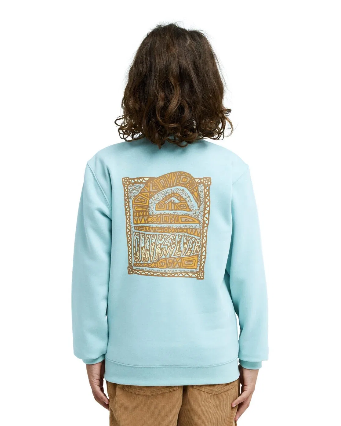 Детский свитшот с принтом GRAPHIC Quiksilver, Blau — фото 2